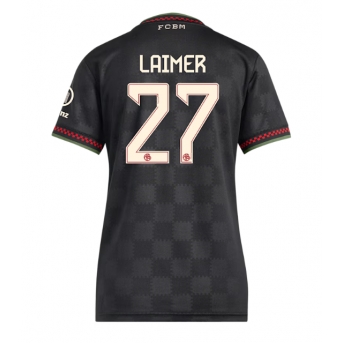 Bayern Munich Konrad Laimer #27 Maglia Gara Terza Repliche 2025-26 Donna Maniche Corte